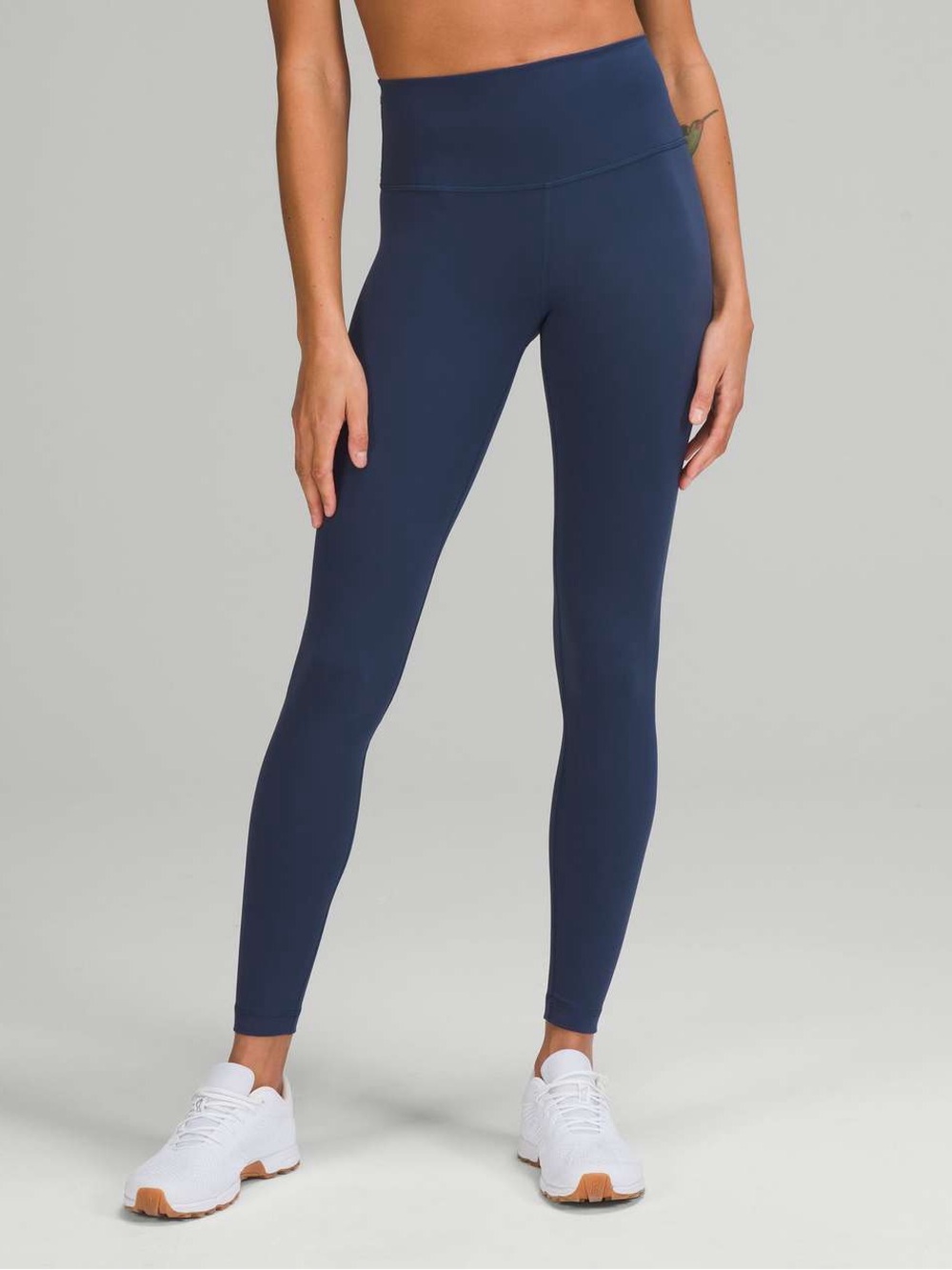 Lululemon Wunder Train High-Rise Leggings 28” Mineral Blue Sz 8